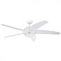 Westinghouse 7214040 Bendan Ceiling Fan - White [Energy Class D] 220 Volts NOT FOR USA